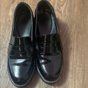 Classic Black Loafers
